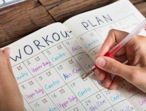 workout calendar